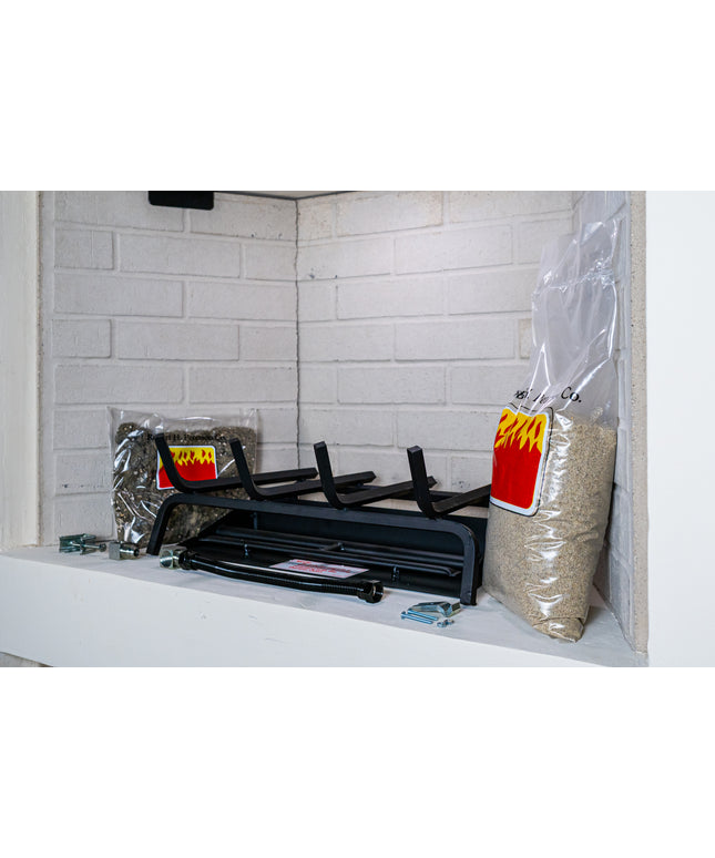 Real Fyre 18" Match Ignition Gas Log Burner System G45-18