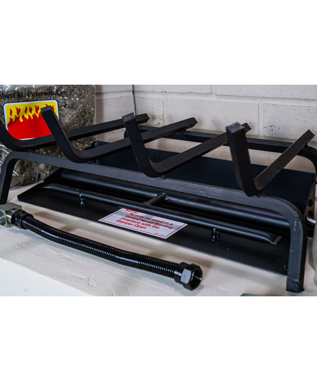 Real Fyre 18" Match Ignition Gas Log Burner System G45-18