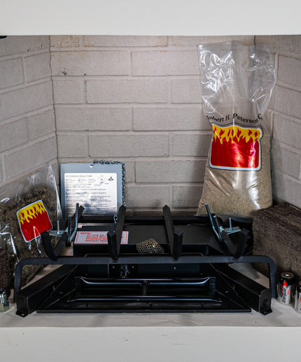Real Fyre 18" Remote Ignition Gas Log Burner System G46-18-02