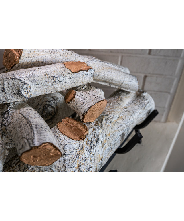 Real Fyre 18" Mountain Birch Logs Only MBW-18 (Burners Sold Separately)