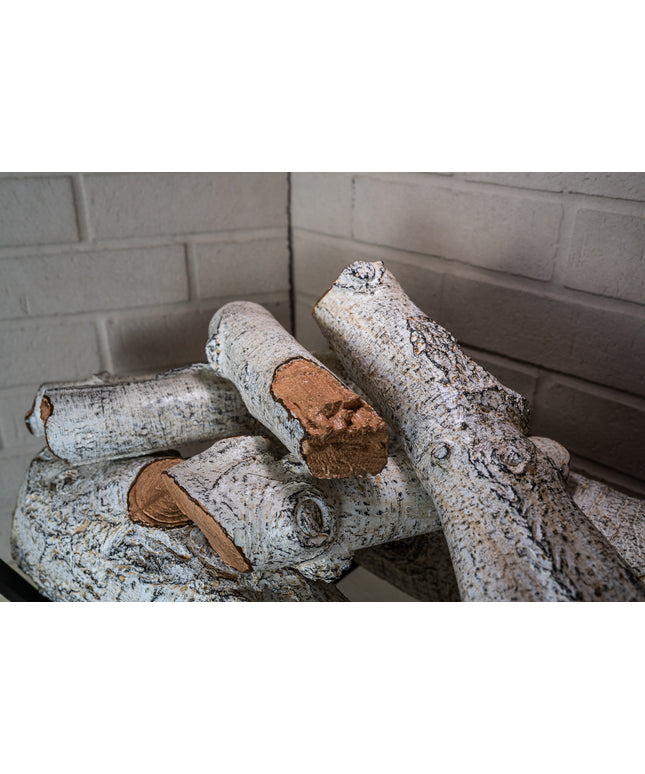 Real Fyre 18" Mountain Birch Logs Only MBW-18 (Burners Sold Separately)