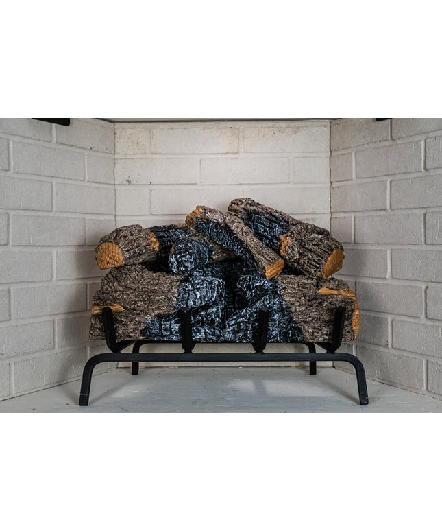 Real Fyre 18" Charred Oak Logs Only CHD-18/20 (Burners Sold Separately)
