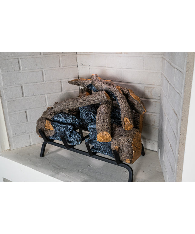 Real Fyre 18" Charred American Oak Logs Only CHAO-18/20 (Burners Sold Separately)