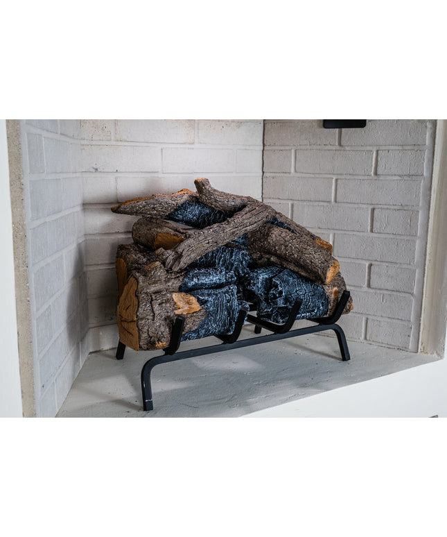 Real Fyre 18" Charred American Oak Logs Only CHAO-18/20 (Burners Sold Separately)