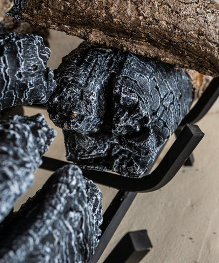Real Fyre 18" Charred American Oak Logs Only CHAO-18/20 (Burners Sold Separately)