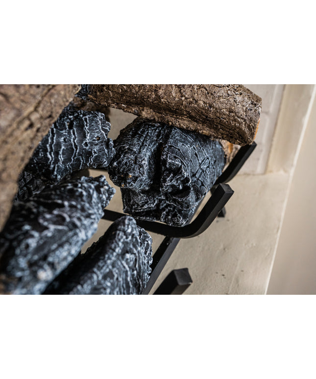 Real Fyre 18" Charred American Oak Logs Only CHAO-18/20 (Burners Sold Separately)
