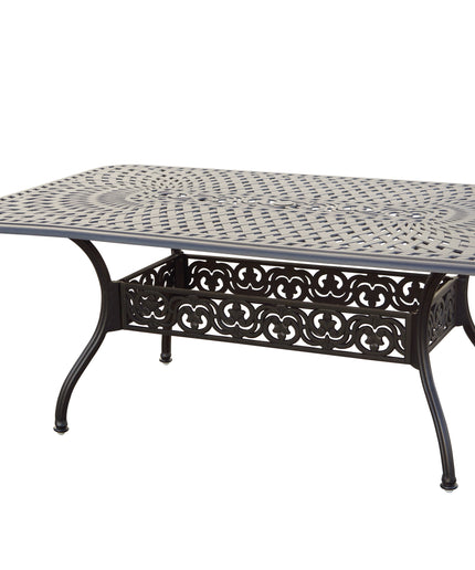 Darlee Series 60 42''W x 72''D x 29"H Rectangular Dining Table 201060-E - Antique Bronze