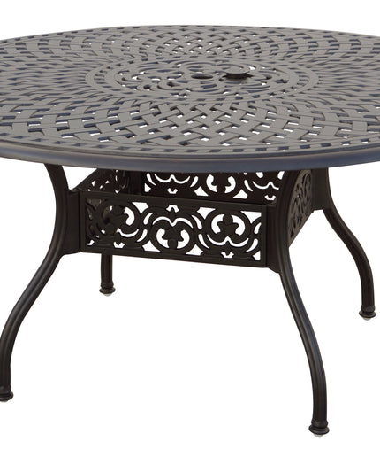 Darlee Series 60 59''Diameter x 29"H Round Dining Table 201060-D - Antique Bronze