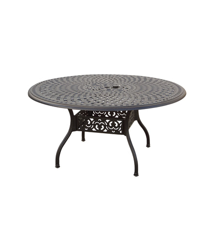 Darlee Series 60 59''Diameter x 29"H Round Dining Table 201060-D - Antique Bronze