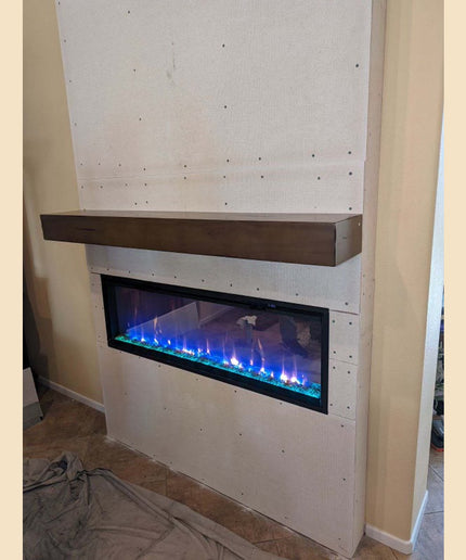 84"w x 96"h x 6"d Media Wall Framing Kit for Dimplex 74” IgniteXL Electric Fireplace XLF74