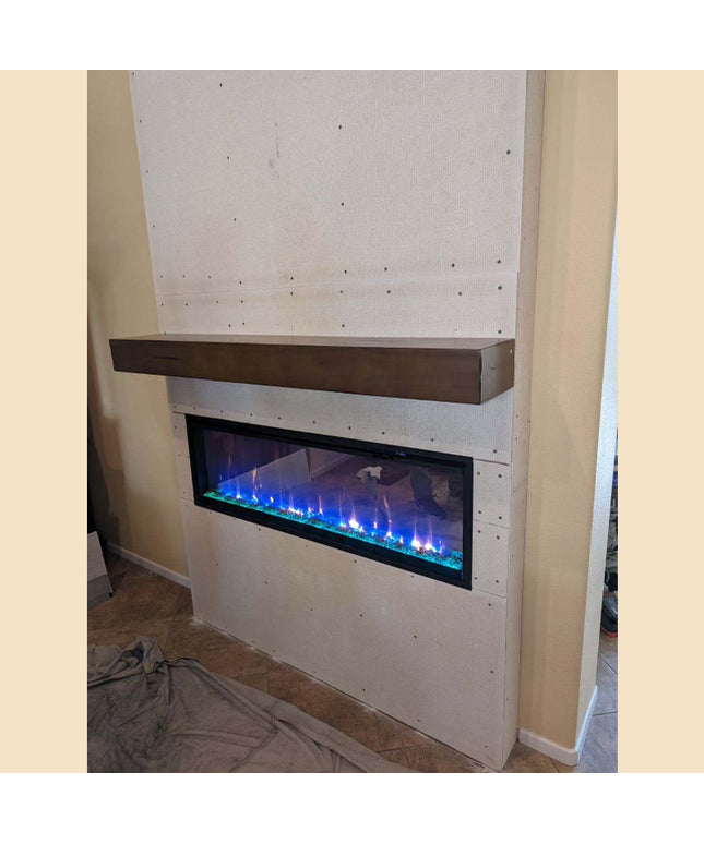 120"w x 96"h x 6"d Media Wall Framing Kit for Dimplex 100” IgniteXL Electric Fireplace XLF100