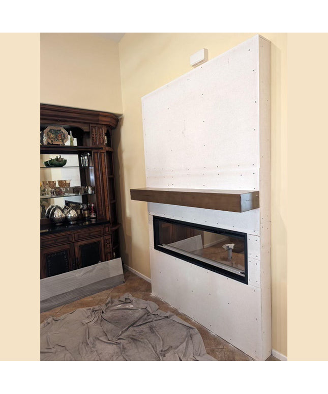 84"w x 96"h x 6"d Media Wall Framing Kit for Dimplex 74” IgniteXL Electric Fireplace XLF74
