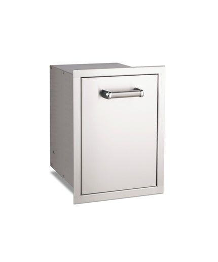 FireMagic Premium Flush Stainless Steel Trash Cabinet With Soft Close 53820TSC