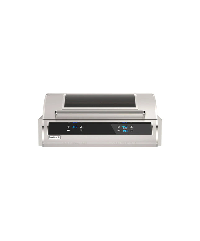 FireMagic 30 Inch Built In Electric Grill With Window and Dual Control EL500i-4Z1E-W