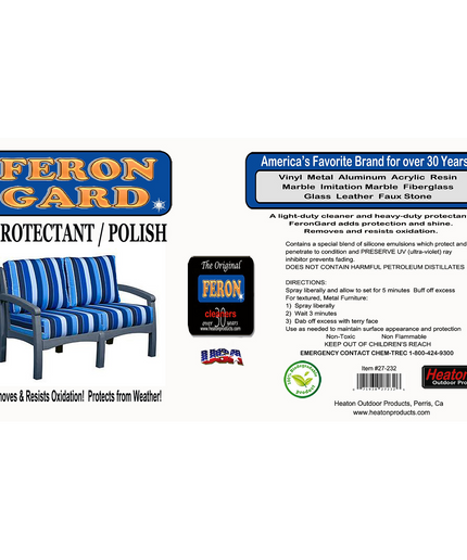 Feron Gard Protectant Polish 32 oz Bottle 27-232