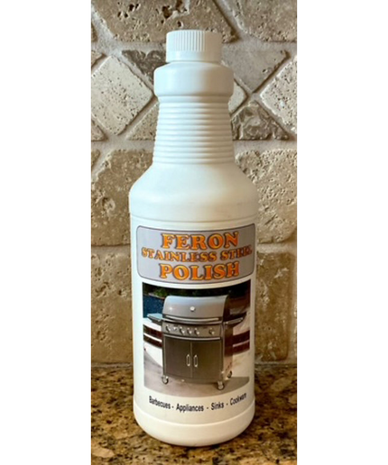 Feron Stainless Steel Polish Bbq Cleaner 32 oz Bottle 27-132
