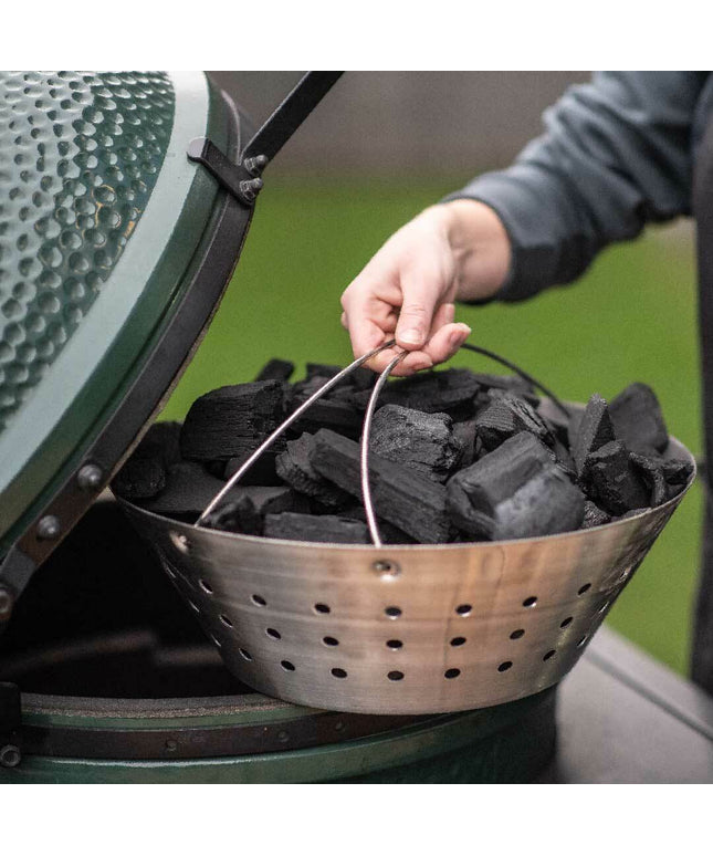 Big Green Egg Stainless Steel Fire Bowls for Large EGG 122674