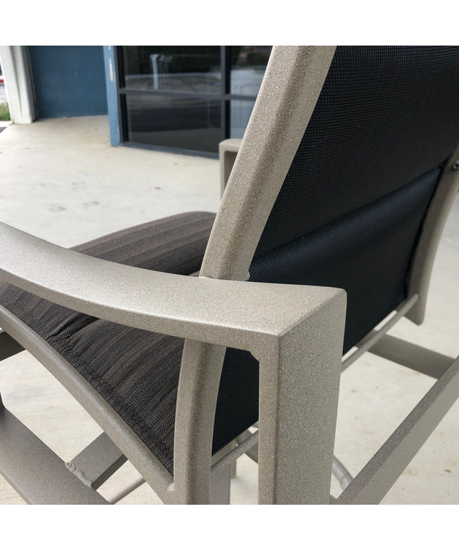 Tropitone Kenzo Padded Sling Bar Stool 28" 381527PS28 - Moab / Tuscan