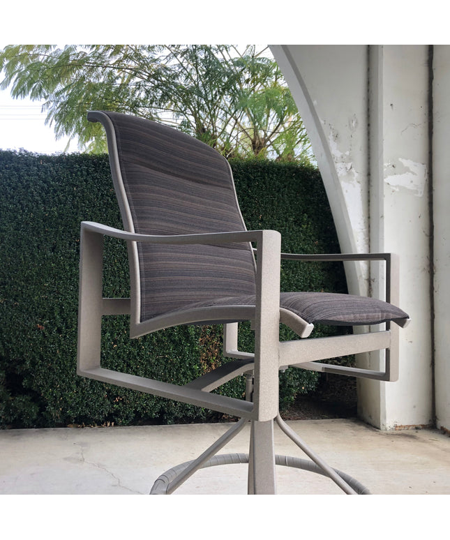 Tropitone Kenzo Padded Sling Bar Stool 28" 381527PS28 - Moab / Tuscan