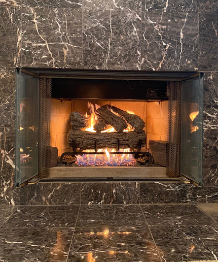 18" Rustic Oak - Logs Only (Burners Sold Separately)