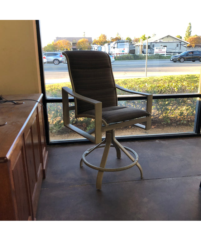 Tropitone Kenzo Padded Sling Counter Stool 25" 381527PS25 - Moab / Tuscan