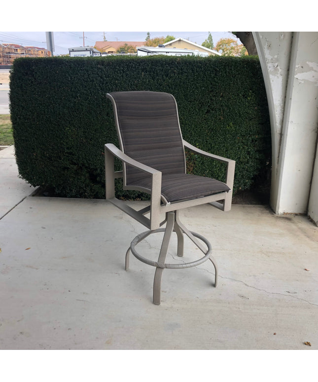 Tropitone Kenzo Padded Sling Bar Stool 28" 381527PS28 - Moab / Tuscan