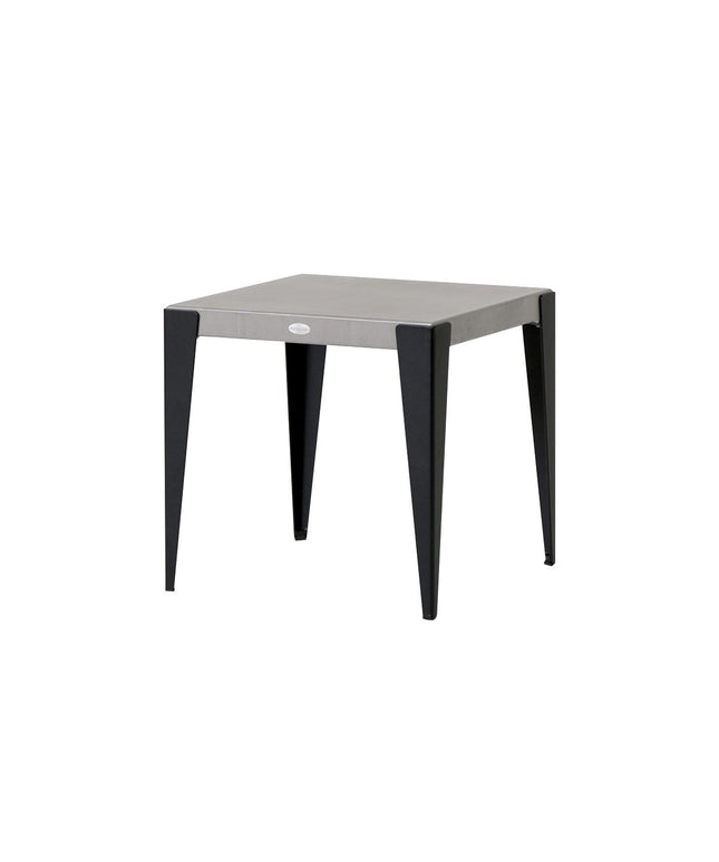 Ratana Genval 22 Inch End Table w/ Aluminum Top FN57205 - Astoria Silvermine
