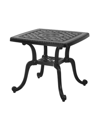 Gensun Grand Terrace 24"W x 24"D x 21"H Square End Table 10340E24 - Desert Bronze