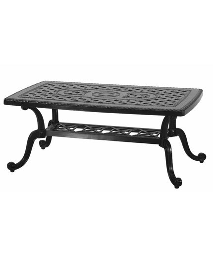 Gensun Grand Terrace 24"W x 42"D x "H Rectangle Coffee Table 103400F2 - Desert Bronze