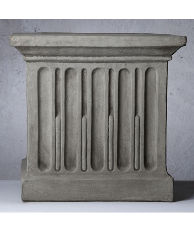 Campania Caterina 82" W x 64" H Cast Stone Fountain in Basin FT-193-GS - Greystone