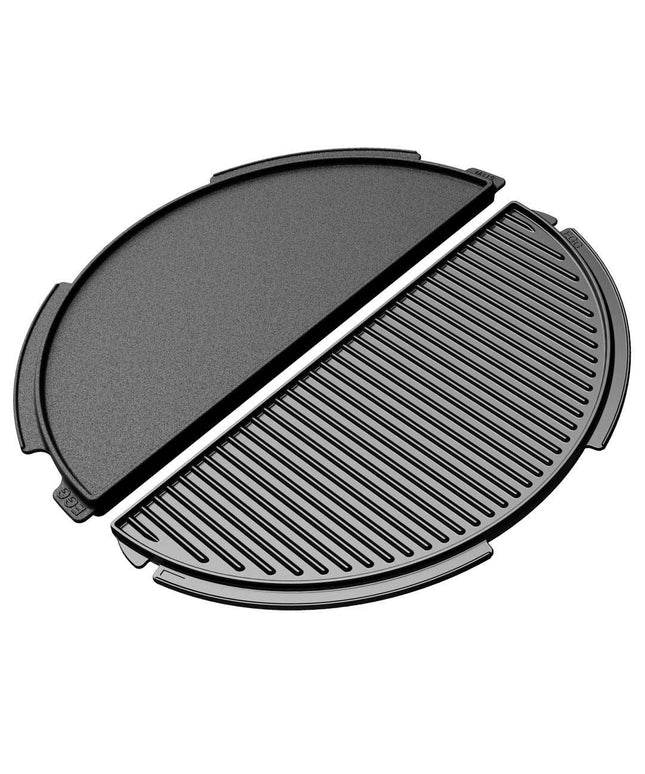 Big Green Egg Half Moon Cast Iron Plancha (2XL, XL, L) 122988