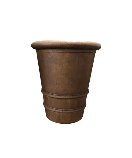 Campania Urbino 32" W x 36" H Round Extra Large Cast Stone Planter P-856-PN - Pietra Nuova