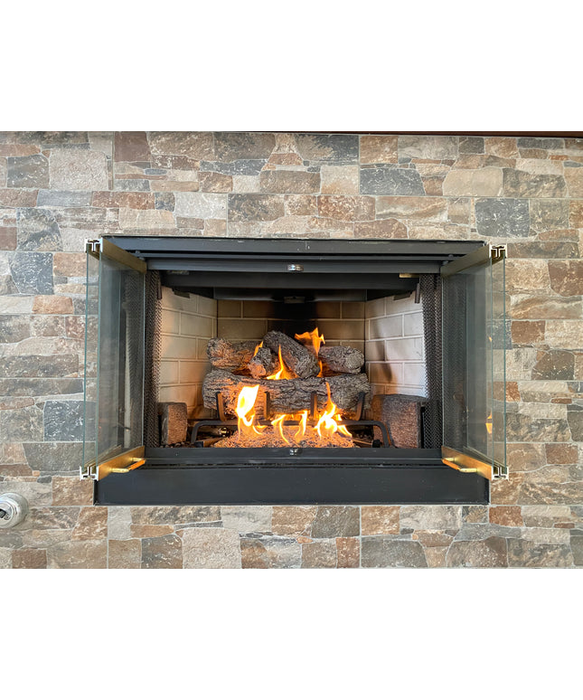 Real Fyre 18" Rustic Oak Logs Only HR-18 (Burners Sold Separately)