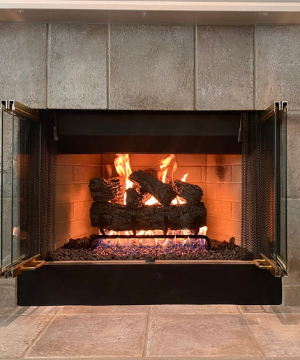18" Rustic Oak - Logs Only (Burners Sold Separately)