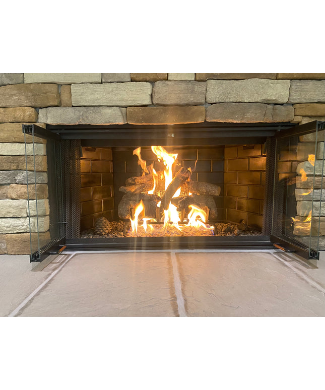 Real Fyre 18" Charred American Oak Logs Only CHAO-18/20 (Burners Sold Separately)