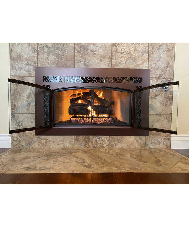 Real Fyre 18" Charred American Oak Logs Only CHAO-18/20 (Burners Sold Separately)
