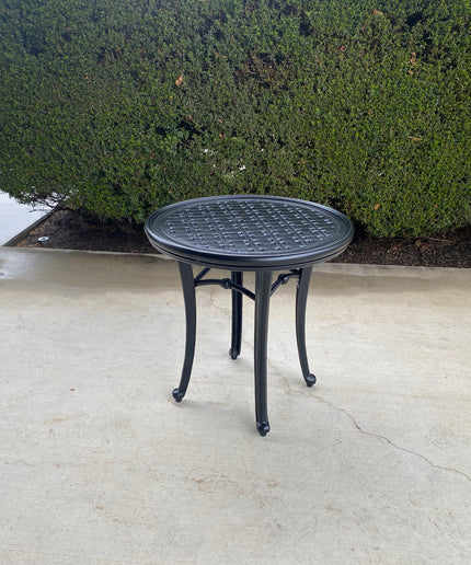 Mallin 21" Napa Round End Table 9-C021 - Black