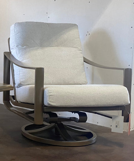 Tropitone Kenzo Cushion Swivel Action Lounger 391425NT - Almond / Parchment