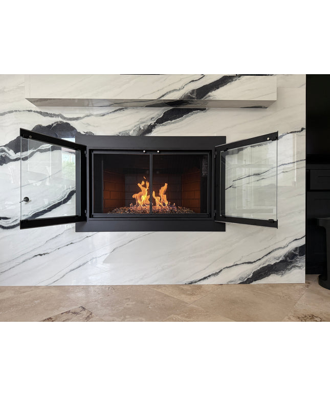 1 Pint Black Out Fireplace Paint - Blackout