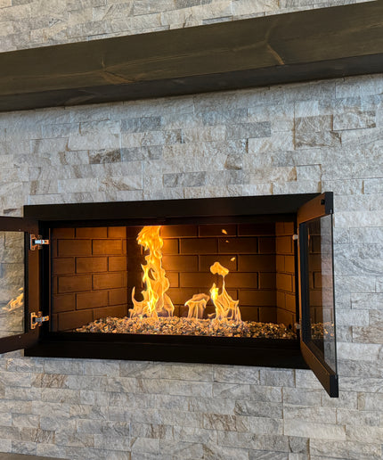 1 Pint Black Out Fireplace Paint - 89H201