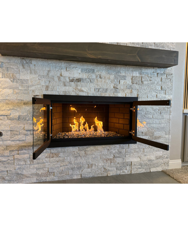 1 Pint Black Out Fireplace Paint - 89H201