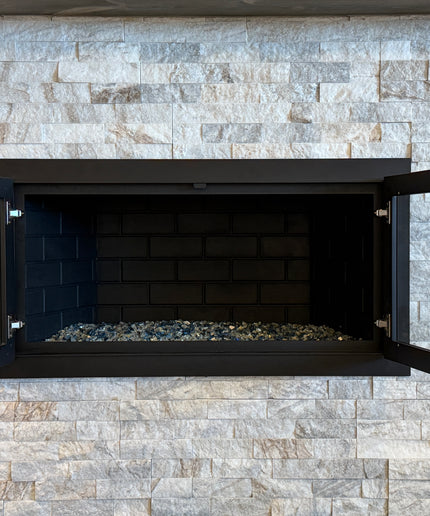 1 Pint Black Out Fireplace Paint - 89H201