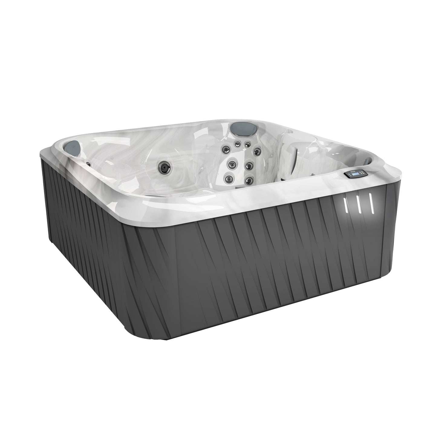 Jacuzzi® J-285™ Hot Tub Package - Platinum Charcoal