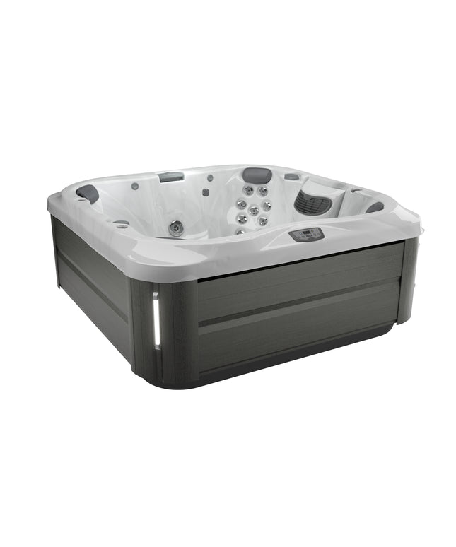 Jacuzzi® J-345™ Hot Tub Package - Platinum Smoked Ebony