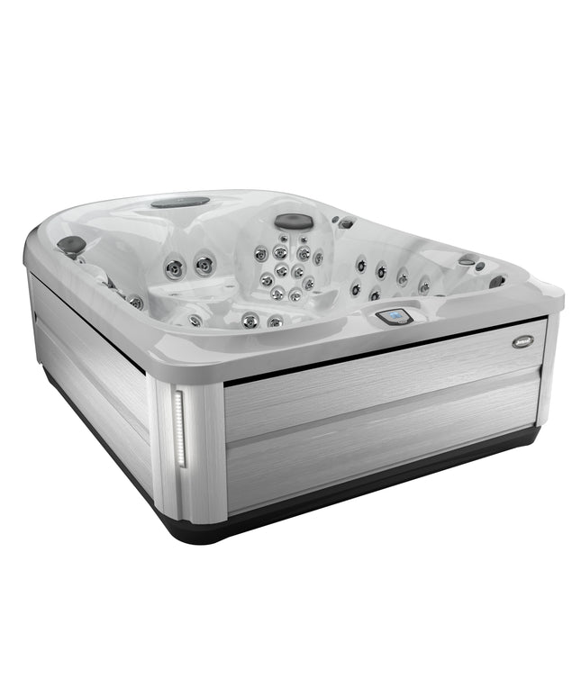 Jacuzzi® J-495™ Hot Tub Package - Platinum Brushed Gray