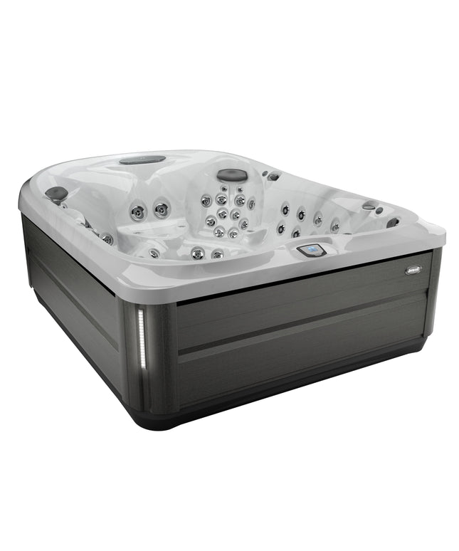 Jacuzzi® J-495™ Hot Tub Package - Platinum Smoked Ebony