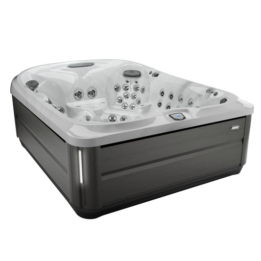Jacuzzi® J-495™ Hot Tub Package - Platinum Smoked Ebony