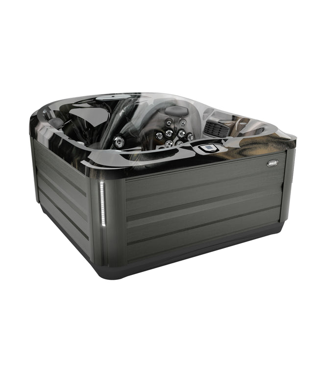 Jacuzzi® J-445™ Hot Tub Package - Midnight Smoked Ebony