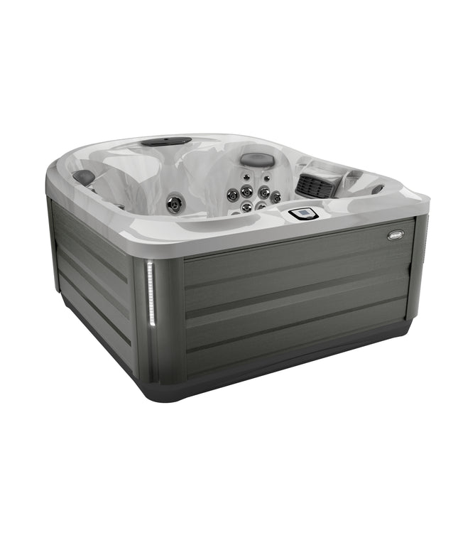 Jacuzzi® J-445™ Hot Tub Package - Platinum Smoked Ebony