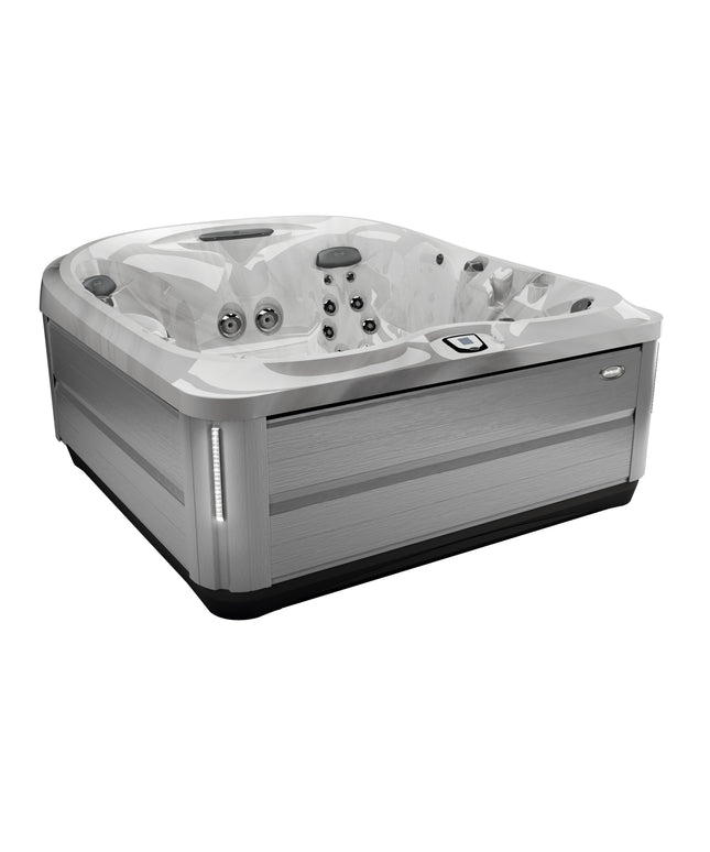 Jacuzzi® J-475™ Hot Tub Package - Platinum Brushed Gray